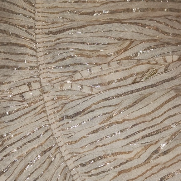 NWT Victoria's Secret romper lingerie with gold stitching - Picture 8 of 8